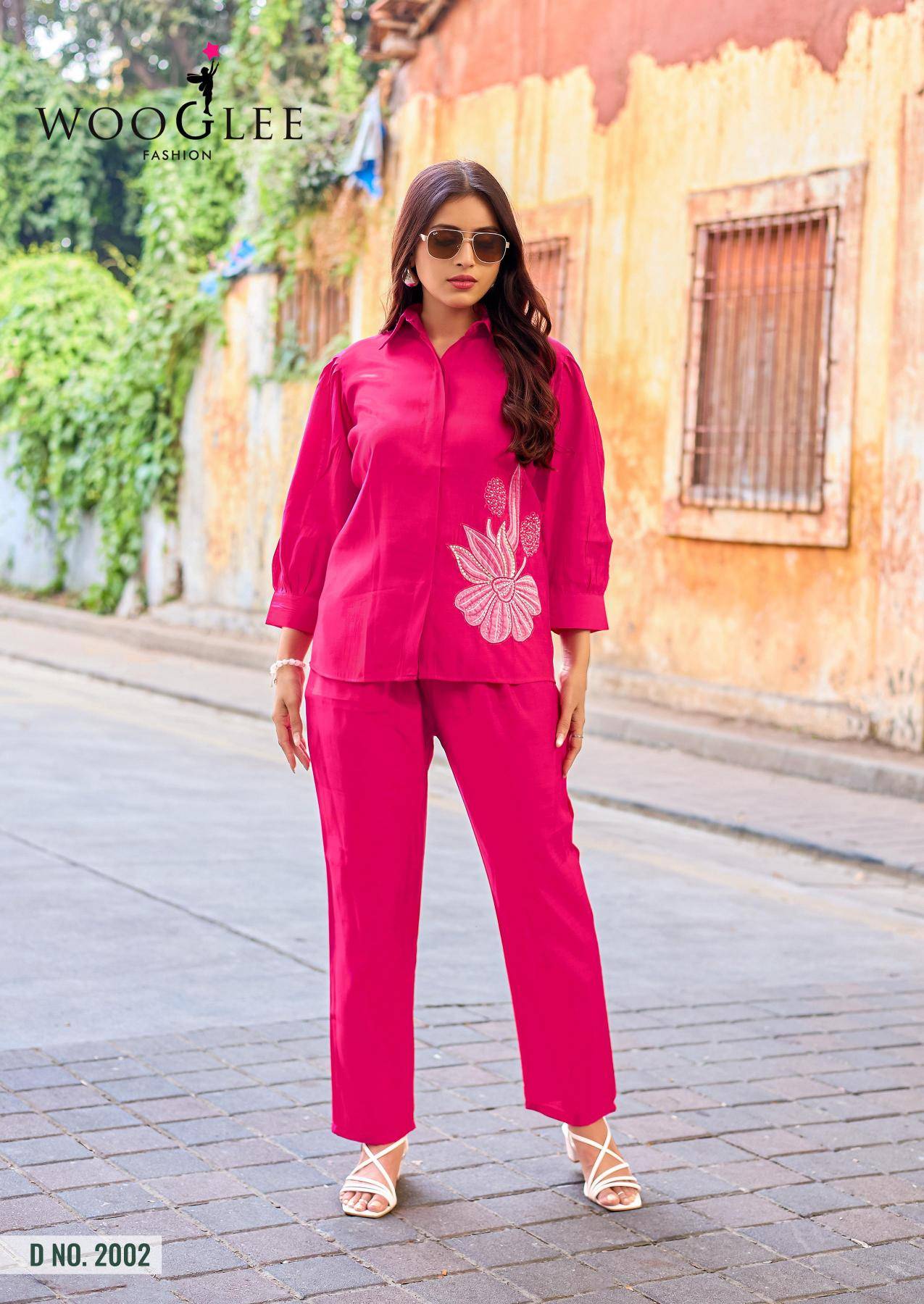 Wooglee high look coord set Fancy kurti manufacturer